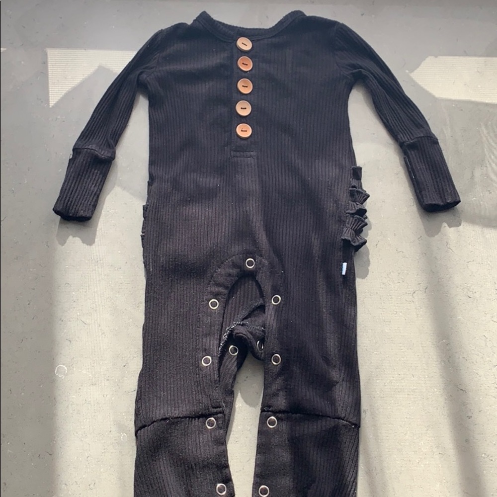 Posh peanut ruffle romper